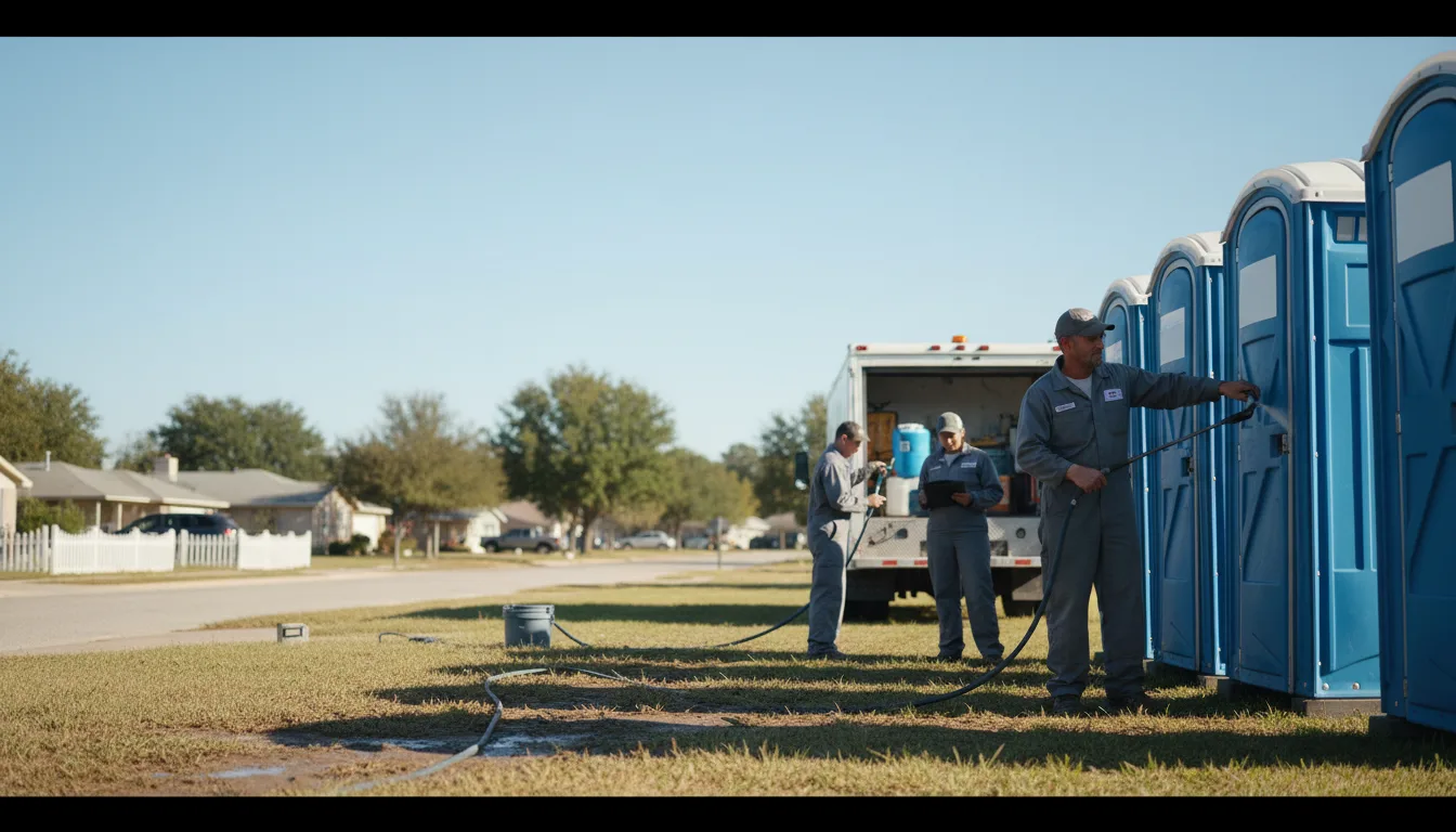 Long-Term Portable Toilet Rental in Balko, OK near me